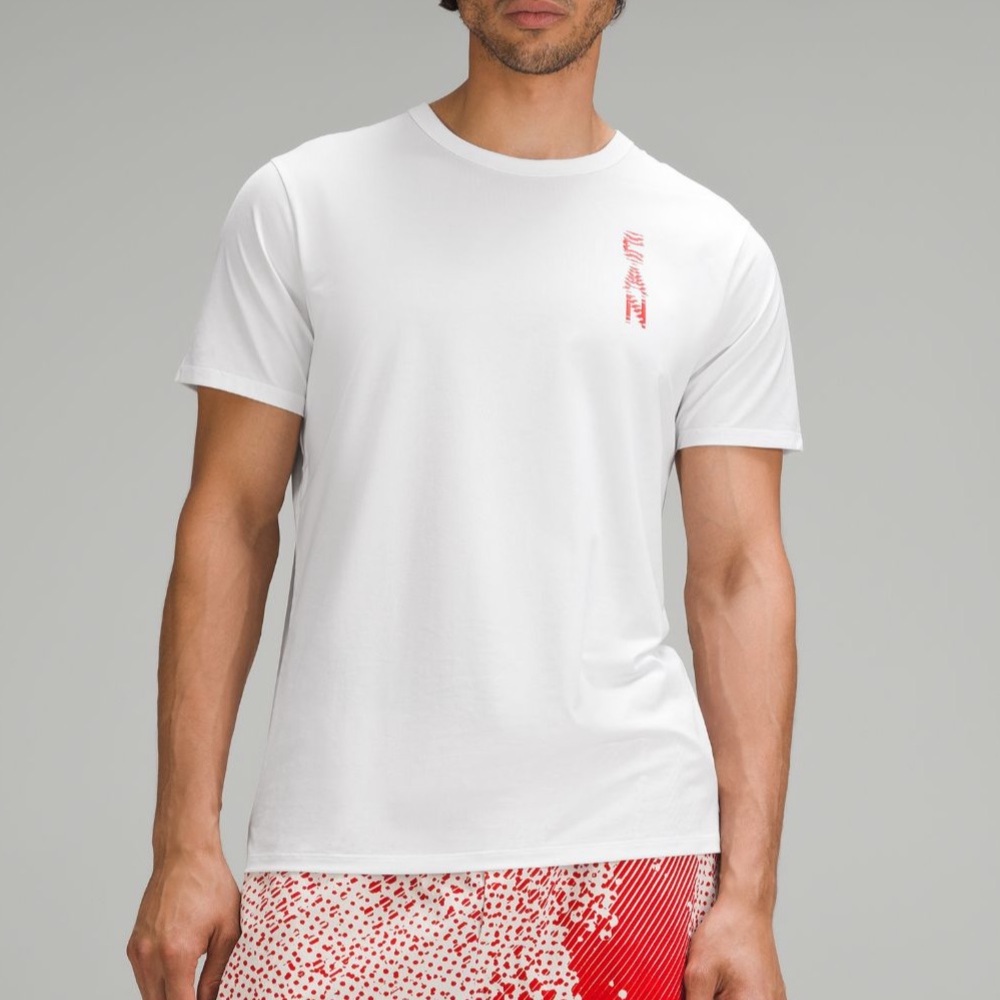 Lululemon Team Canada The Fundamental Short Sleeve SS T-Shirt NWT Red White